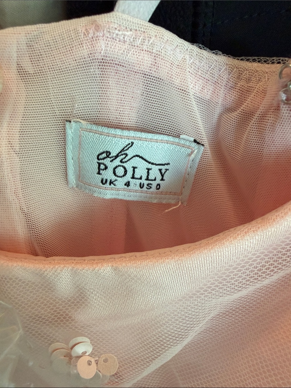 Oh Polly Pink Embellished Maxi Dress - Picture 12 of 12